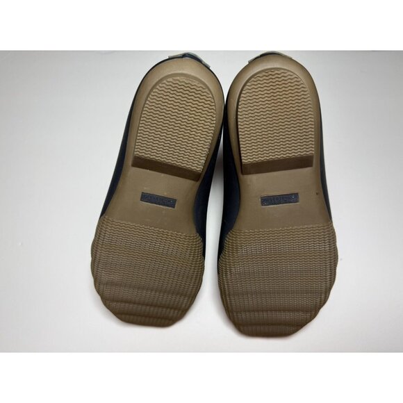 Sperry Top Sider Rip Water Duck Boots Faux Fur Womens 9 Waterproof Blue Rubber - Picture 15 of 16